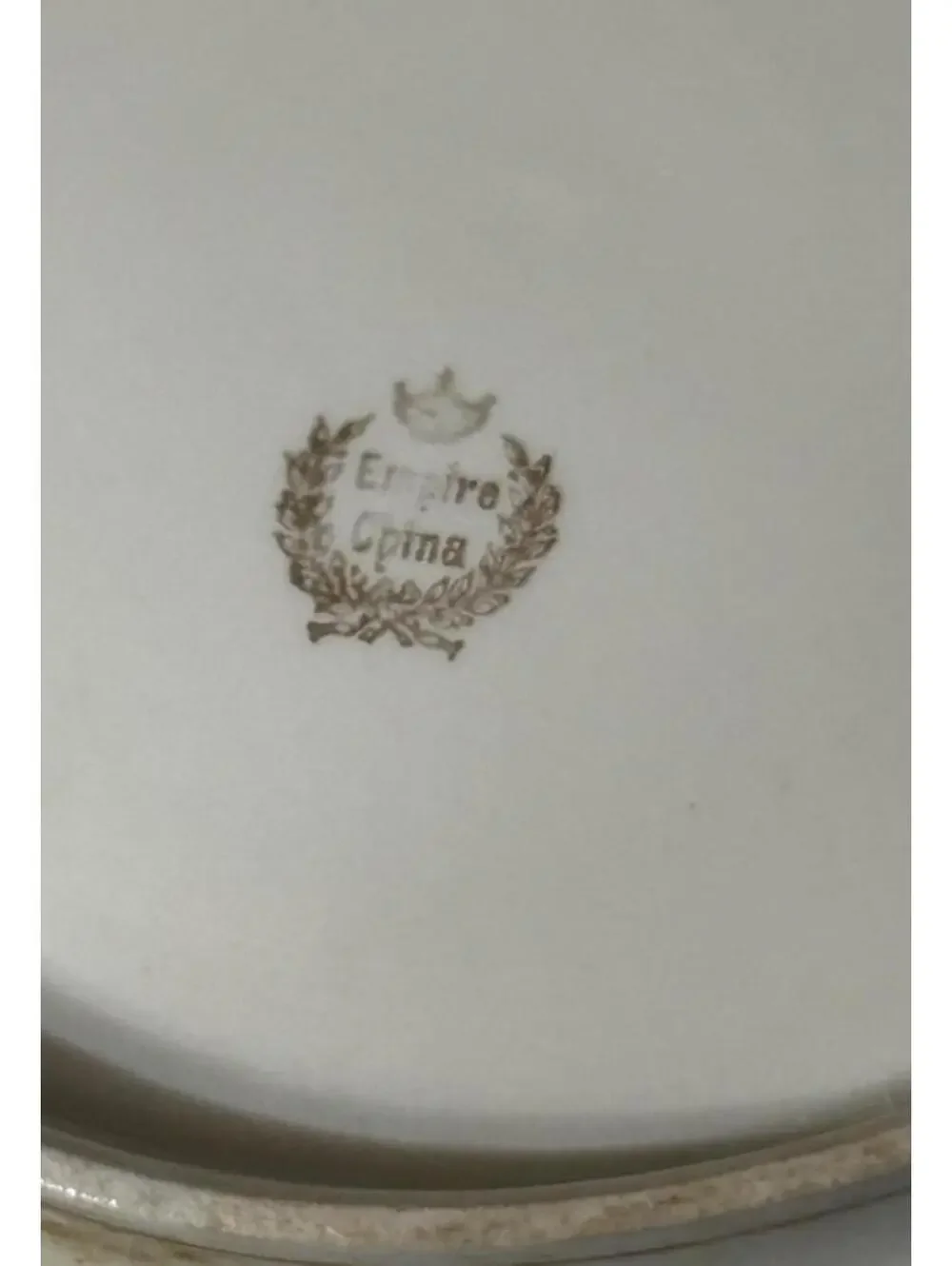 Vintage Empire China Floral Scalloped Bowl